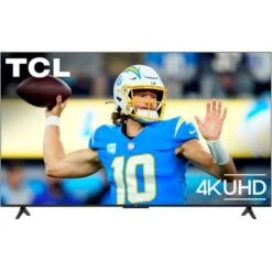 TCL - 65" Class S4 S-Class 4K UHD HDR LED Smart TV With Google TV