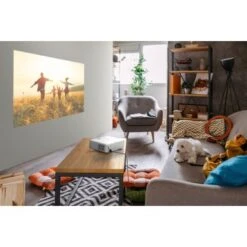 Epson® Epson - EpiqVision Flex CO-FH02 Full HD 1080p Smart Streaming Portable Projector, 3-Chip 3LCD, Android TV, Bluetooth - White -Comprehension Store 15d0d080 8cb4 58e2 8810 5798c2bc0df1