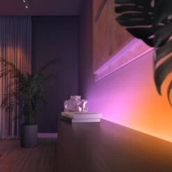 Philips - Hue Ambiance Gradient Bluetooth Lightstrip 40-inch Extension - White -Comprehension Store 15eaf0f4 b89d 5fe7 8269 a59e8c648b0f