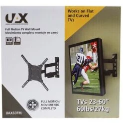 UAX 23 Inch - 60 Inch Full Motion TV Mount -Comprehension Store 1c822b1f 16ee 4029 bdb6 843ceb6e5c1b