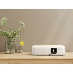 Epson® Epson - EpiqVision Flex CO-FH02 Full HD 1080p Smart Streaming Portable Projector, 3-Chip 3LCD, Android TV, Bluetooth - White -Comprehension Store 23da9280 5d3f 5907 be1c 5ddfe29e4989