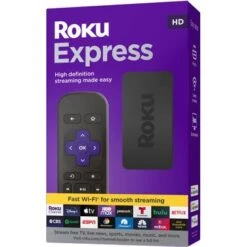 Roku - Express | Streaming Media Player With Simple Remote (no TV Controls) - Black -Comprehension Store 244c8bc9 8fc7 5815 9069 c512cd5e6e6b