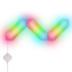 Monster MLB71035RGB Smart Modular 3D LED Art Panels, 3 Panel Starter Kit -Comprehension Store 26c8e49b ba40 4d1e 90ed 1f86cf56e4f3