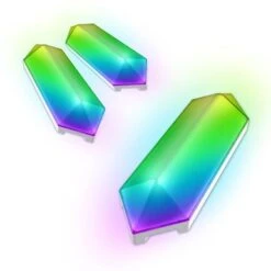 Monster MLB71035RGB Smart Modular 3D LED Art Panels, 3 Panel Starter Kit