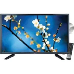 Cisco SuperSonic - 22" Class - LED - 1080p - HDTV - TV/DVD Combo With Triquest 41702 Omnidirectional Antenna
