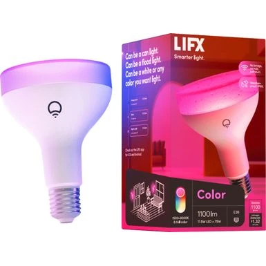 LIFX - BR30 LED Bulb - Color 1 LIFX - BR30 LED Bulb - Color
