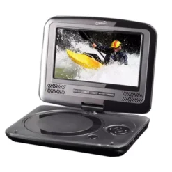 Supersonic - 9" Portable DVD Player W/Digital TV Tuner