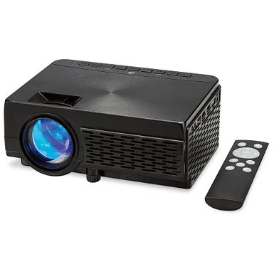GPX - PJ300VP LED Projector With Bluetooth, Screen Included - Black 1 GPX - PJ300VP LED Projector With Bluetooth, Screen Included - Black
