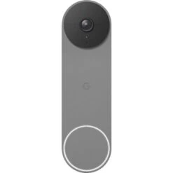 Google - Nest Wi-Fi Video Doorbell - Battery Operated - Ash