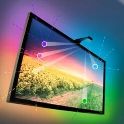 Sengled - Smart LED Wi-Fi TV Light Strip With Video Sync For 70" To 80" TV's - Multicolor -Comprehension Store 62672092 8c46 5b1f 9fb5 b17ebb4903a0