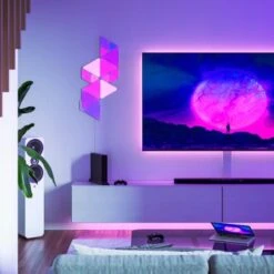 Nanoleaf - Shapes Triangles Smarter Kit (7 Panels) - Multicolor -Comprehension Store 63dd838e e689 5631 9348 cdf8570a7216