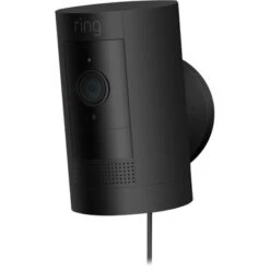 Ring - Stick Up Indoor/Outdoor 1080p Wi-Fi Wired Security Camera - Black -Comprehension Store 72d15815 687a 53c6 8636 1e53903ae965