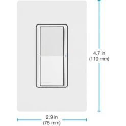 Lutron - Claro Smart Switch - White -Comprehension Store 74e054cf 7e29 514c 84f3 d2db12bb0ba2