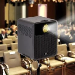 Kodak - FLIK HD10 Smart Projector, 1080p Bluetooth & Wifi Projector With Android TV & Built-In 5W Speakers - Black -Comprehension Store 76080c6f 72ae 54cb 9893 d1da05b6c246