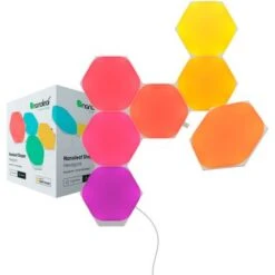 Nanoleaf - Shapes Hexagons Smarter Kit (7 Panels) - Multicolor
