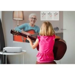 Epson® Epson - EpiqVision Flex CO-FH02 Full HD 1080p Smart Streaming Portable Projector, 3-Chip 3LCD, Android TV, Bluetooth - White -Comprehension Store 8db7667a cb57 5530 a2b7 8862ed1963f6