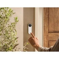 Google - Nest Doorbell Wired (2nd Generation) - Snow -Comprehension Store 92755d59 48a1 5381 b856 bfdb01e968f6
