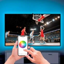 Sengled - Smart LED Wi-Fi TV Light Strip With Video Sync For 70" To 80" TV's - Multicolor -Comprehension Store 94f22940 727f 5c3c b29e 2eda03010d96