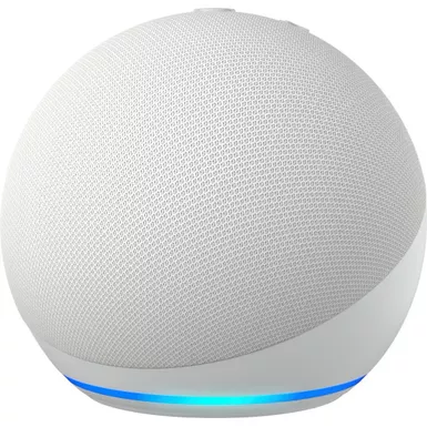Amazon - Echo Dot (5th Gen, 2022 Release) Smart Speaker With Alexa - Glacier White 8 Amazon - Echo Dot (5th Gen, 2022 Release) Smart Speaker With Alexa - Glacier White - Image 8