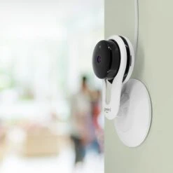 Geeni - Aware Indoor Wi-Fi Wireless Network Surveillance Camera (2-Pack) - Black/White -Comprehension Store a401814c b3c6 5c84 8ad8 c60dc8437eaa