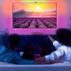 Sengled - Smart LED Wi-Fi TV Light Strip With Video Sync For 70" To 80" TV's - Multicolor -Comprehension Store a6049999 493f 5278 8a93 205ec006bc75