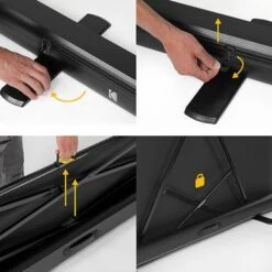 Kodak - 60" Projector Screen, Pull Up Projector Screen And Stand, Portable Projector Screen With Handle And Carrying Case - Black/White -Comprehension Store afb75ac8 e7b8 5be8 8604 ebe553e2d103