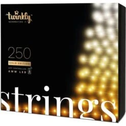 Twinkly 250 LED Strings - Gold Edition