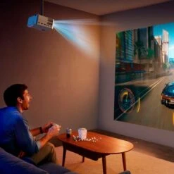 Vankyo - Leisure 470 Pro Native 1080P Projector, Full HD 5G Wireless Mini Projector - White -Comprehension Store b4dbb896 f34a 5a95 b4d6 e478945464dc