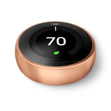 Google Nest Learning Thermostat 3rd Gen - Copper 3 Google Nest Learning Thermostat 3rd Gen - Copper - Image 3
