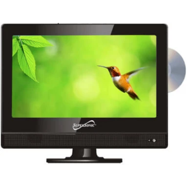 Supersonic - 13.3" - LED - 720p - HDTV With DVD Player 1 Supersonic - 13.3" - LED - 720p - HDTV With DVD Player