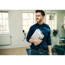 Epson® Epson - EpiqVision Flex CO-W01 Portable Projector, 3-Chip 3LCD, Built-in Speaker, 300-Inch Home Entertainment And Work - White -Comprehension Store d42b8350 cf6e 50d1 9759 ed2e5daa4146