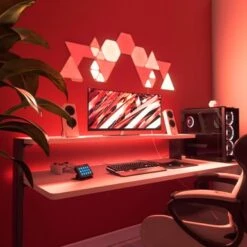 Nanoleaf - Shapes Triangles Smarter Kit (7 Panels) - Multicolor -Comprehension Store d5b25e11 d14c 57a0 8477 06ed7af79154