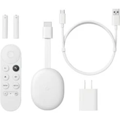 Chromecast With Google TV (4K) - Snow -Comprehension Store d85ac137 b319 5896 b326 f6d733613d4a