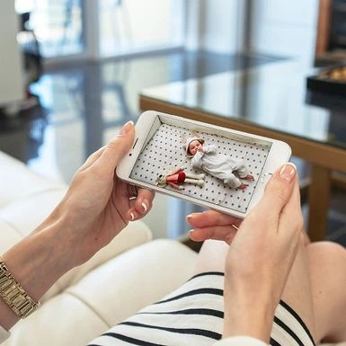 Geeni - Video Baby Monitor With Camera - White 8 Geeni - Video Baby Monitor With Camera - White - Image 8