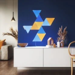 Nanoleaf - Shapes Triangles Smarter Kit (7 Panels) - Multicolor -Comprehension Store d92be840 88d3 503d bf12 75b2f9139c18