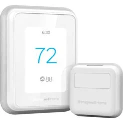 Comprehension Store 33 Honeywell Home - T9 Smart Programmable Touch-Screen Wi-Fi Thermostat With Smart Room Sensor - White