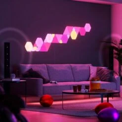 Nanoleaf - Shapes Hexagons Smarter Kit (7 Panels) - Multicolor -Comprehension Store f389b303 fdad 5e34 9e4c b0a7a280421f