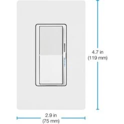 Lutron - Diva Smart Dimmer Switch - White -Comprehension Store f4fe4ffb 9107 5e68 83f1 33820a4b8f75