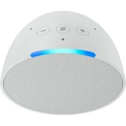 Amazon - Echo Pop (1st Generation) Smart Speaker With Alexa - Glacier White -Comprehension Store f6a82c91 1380 5f94 9d1e bc8d89c3b9c3